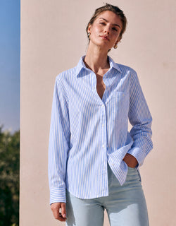 Livia Candy stripe light blue