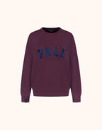 Story Sweater Deep Aubergine
