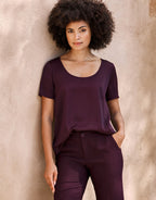Doreen Deep Aubergine