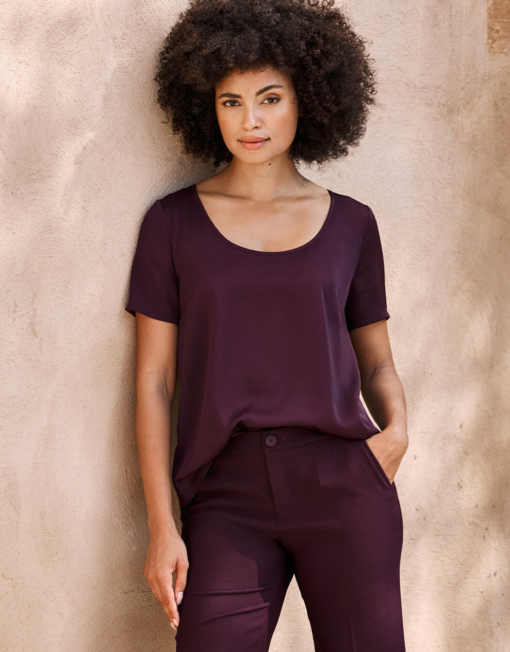 Doreen Deep Aubergine