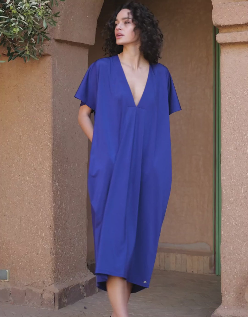 Francisca Shimmery blue