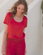 Doreen Raspberry Red