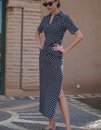 Arlette Ivory small dot