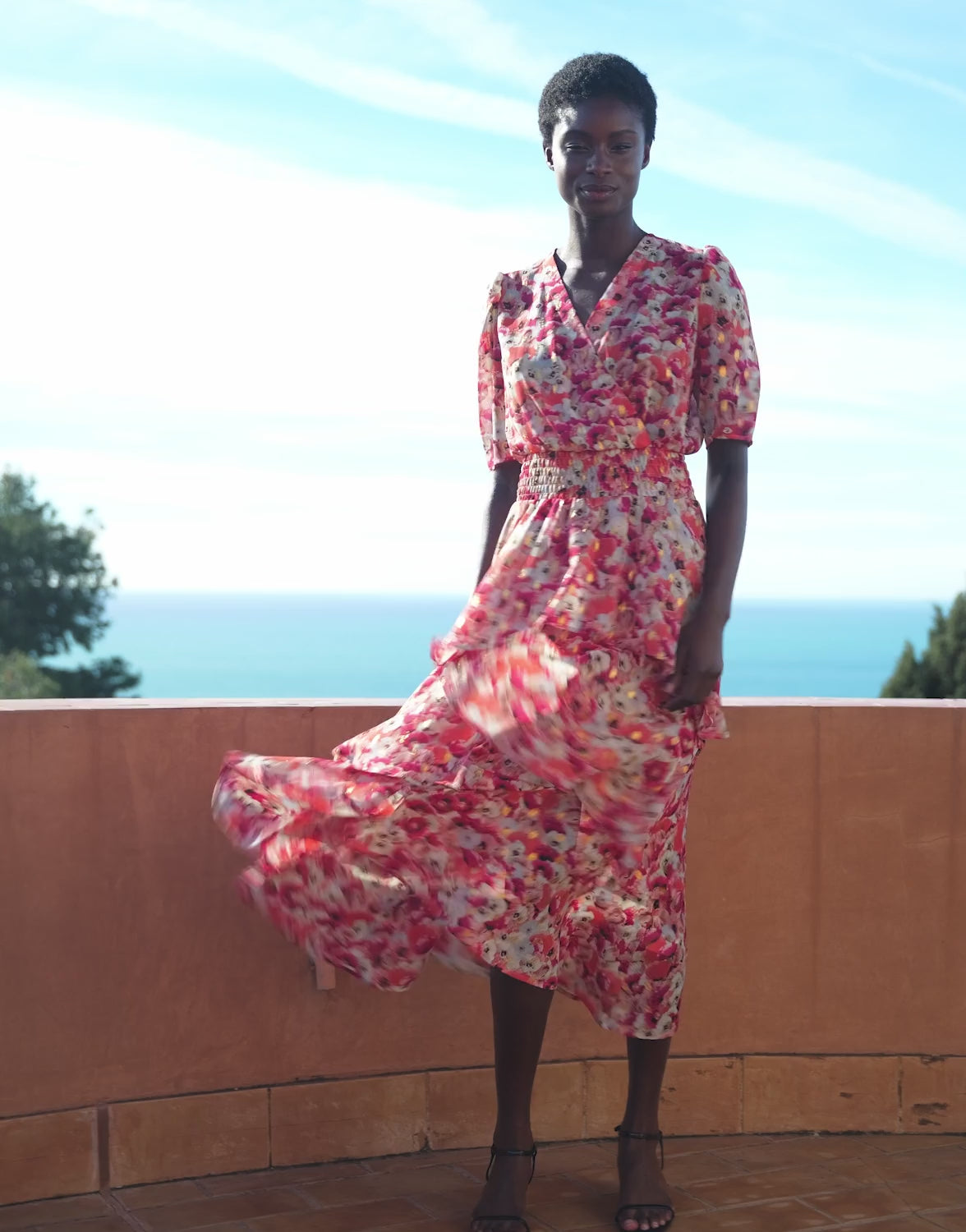 Naomi Pink poppy – LaDress