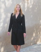 Colette Black Satin