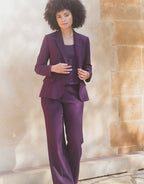 Nadia Deep Aubergine