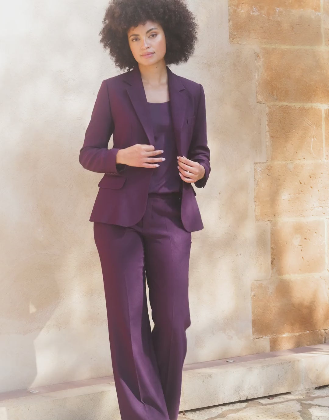 Nadia Deep Aubergine
