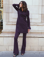 Eleanor Deep Aubergine
