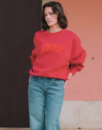 Story Sweater Raspberry Red